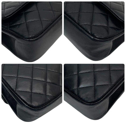 Chanel Mini Quilted Chain Shoulder Bag Turnlock Black — view 6