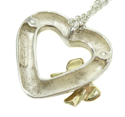 Tiffany & Co Yellow Gold Ribbon Necklace — view 5