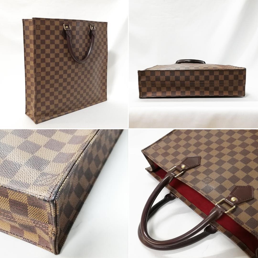 Louis Vuitton Sac Plat Tote Business Brown — view 3