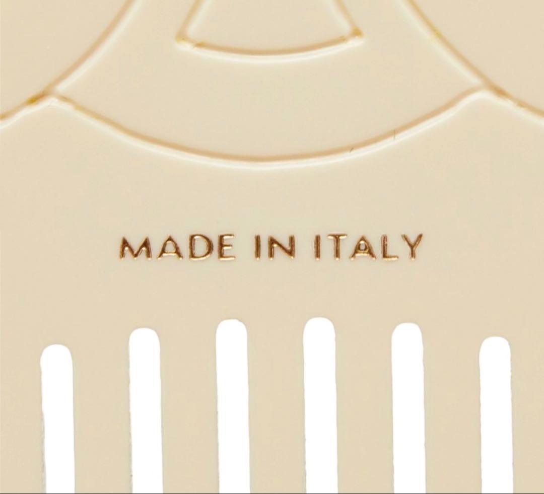 Celine Triomphe Beige Hair Comb — view 5