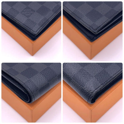 Louis Vuitton New Damier Graphite Portefeuille Marco Bifold Wallet — view 8
