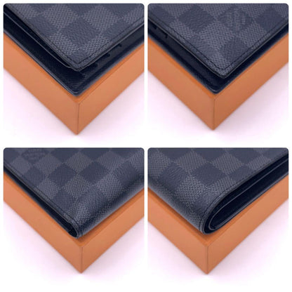 Louis Vuitton New Damier Graphite Portefeuille Marco Bifold Wallet — view 9