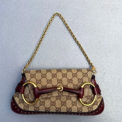 Gucci Tom Ford Era Horsebit Chain Clutch — view 2