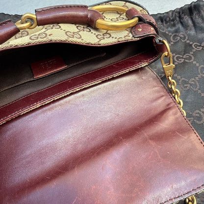 Gucci Tom Ford Era Horsebit Chain Clutch — view 7