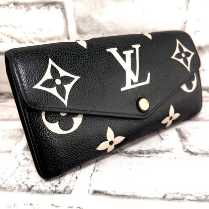 Louis Vuitton Bicolor Empreinte Portefeuille Sarah Wallet