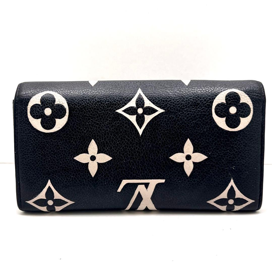 Louis Vuitton Bicolor Empreinte Portefeuille Sarah Wallet — view 9
