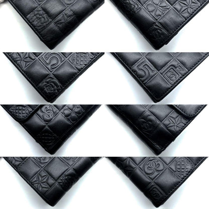 Chanel Wallet Icon Line Lambskin Hook — view 9