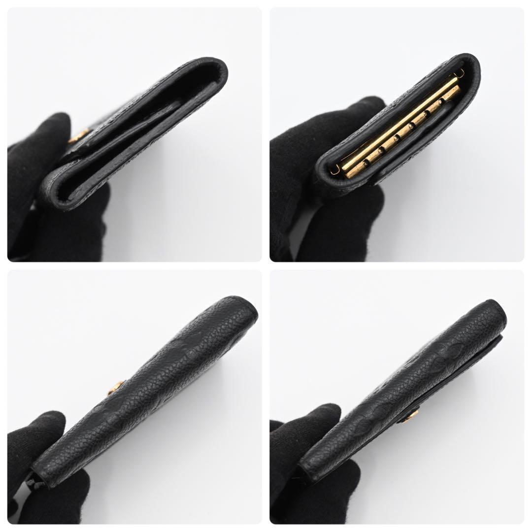 Louis Vuitton Monogram Empreinte Multicles 6 Key Case Black Key Holder — view 4