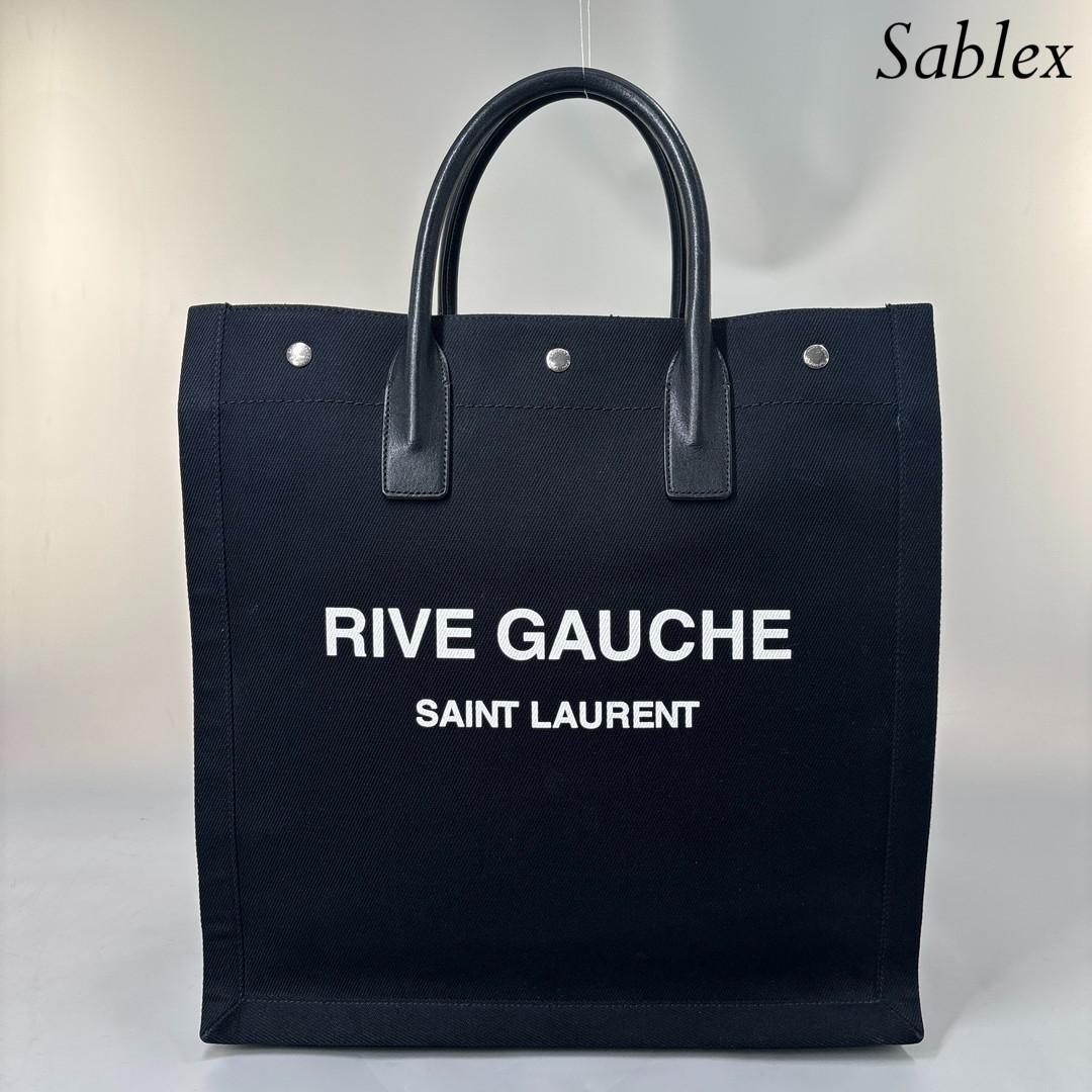 Saint Laurent YSL 631682 North South Tote Bag Black