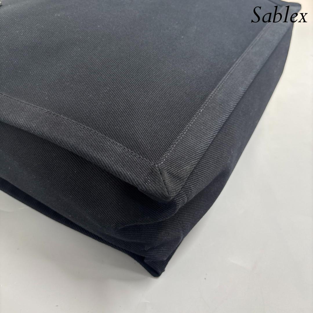 Saint Laurent YSL 631682 North South Tote Bag Black