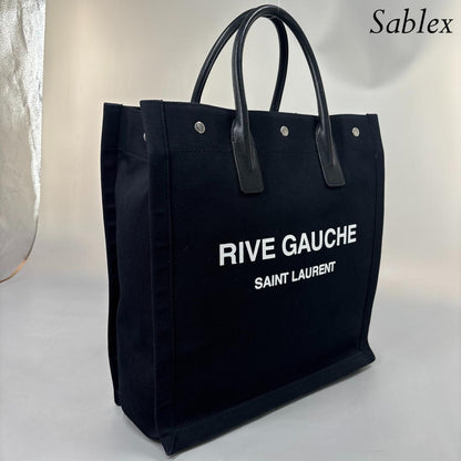 Saint Laurent YSL 631682 North South Tote Bag Black