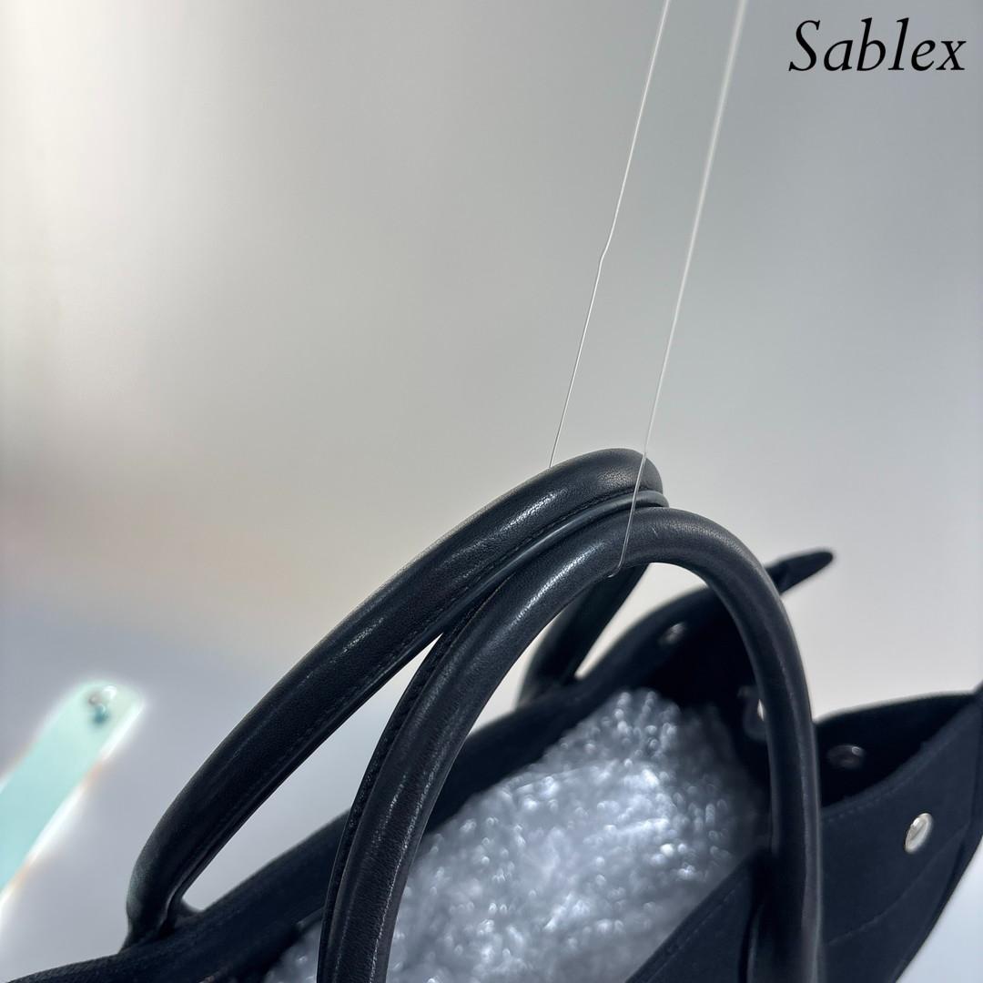 Saint Laurent YSL 631682 North South Tote Bag Black