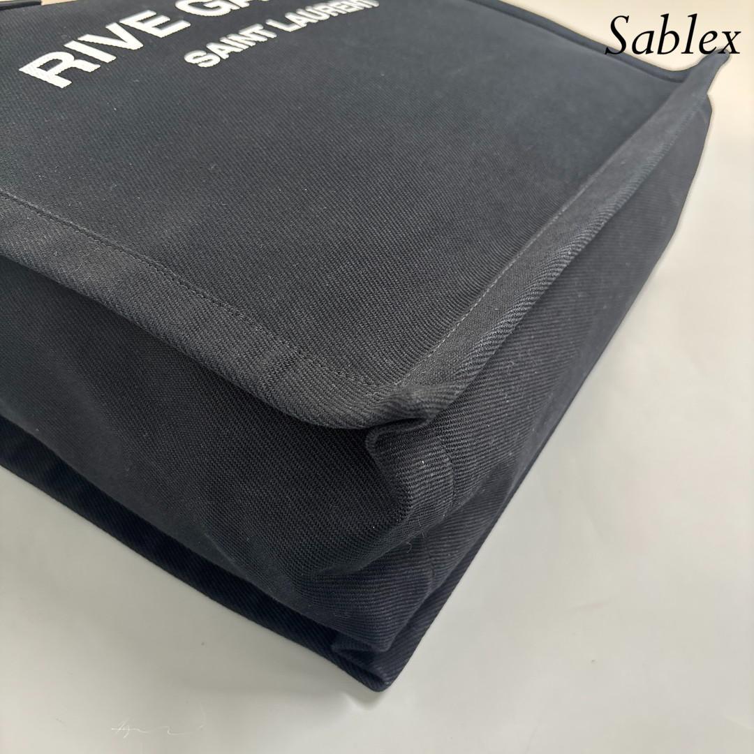 Saint Laurent YSL 631682 North South Tote Bag Black