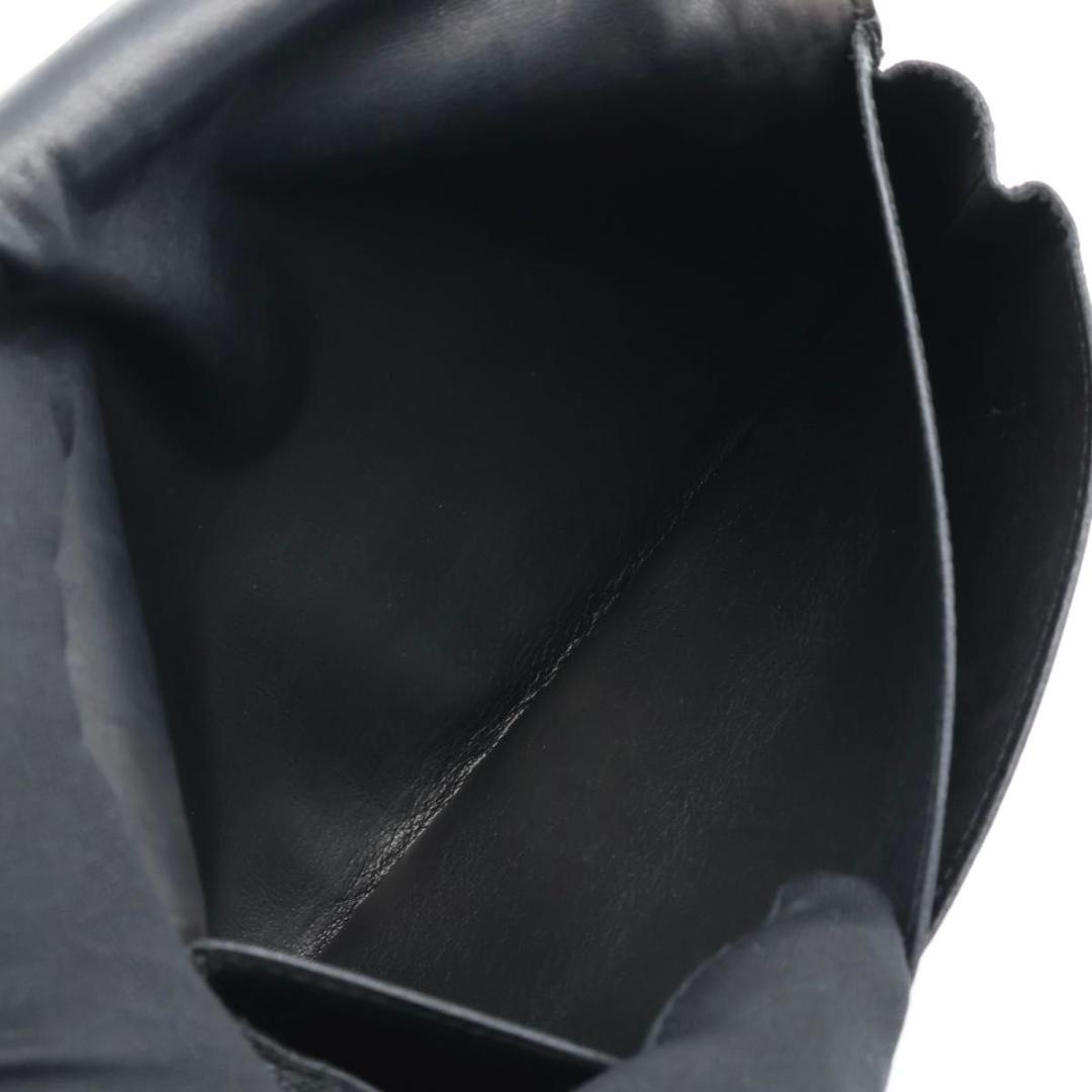 Hermes Dogon GM Taurillon Black Gold Wallet — view 4