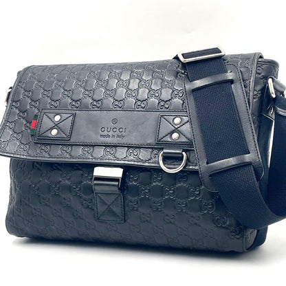 Gucci Messenger Bag Sima GG Sherry Shoulder Bag