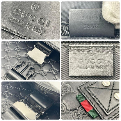 Gucci Messenger Bag Sima GG Sherry Shoulder Bag