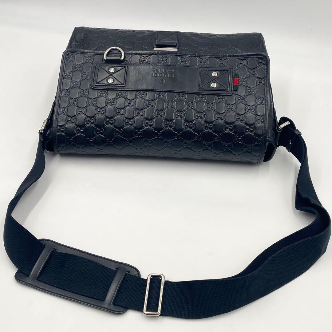 Gucci Messenger Bag Sima GG Sherry Shoulder Bag