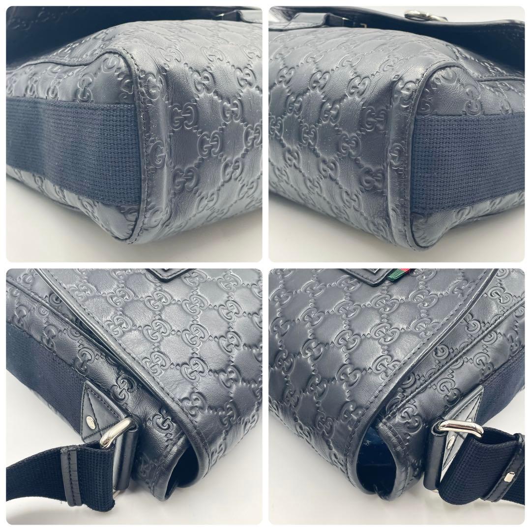 Gucci Messenger Bag Sima GG Sherry Shoulder Bag