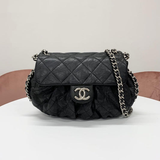 Chanel Quilted Lambskin Chain Around Shoulder