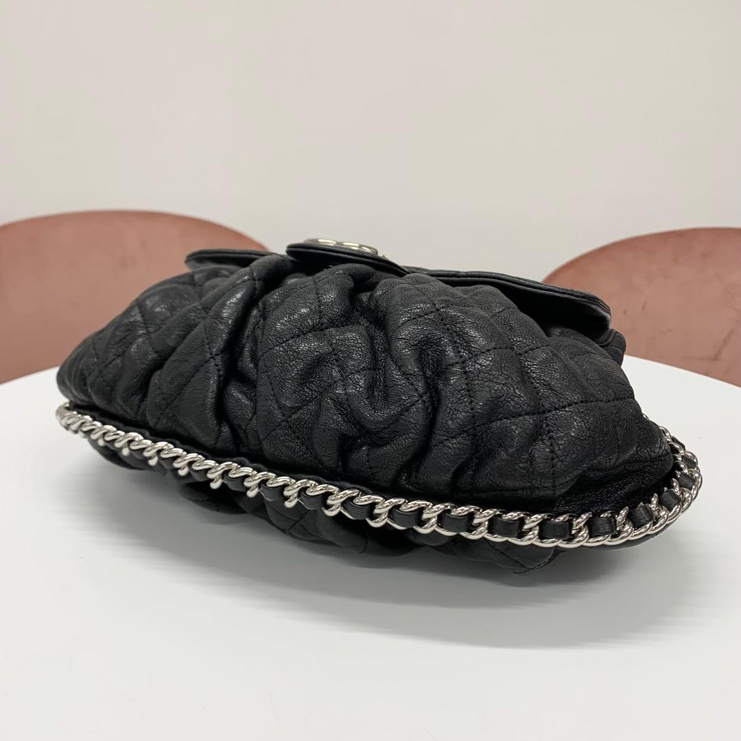 Chanel Quilted Lambskin Chain Around Shoulder — view 4