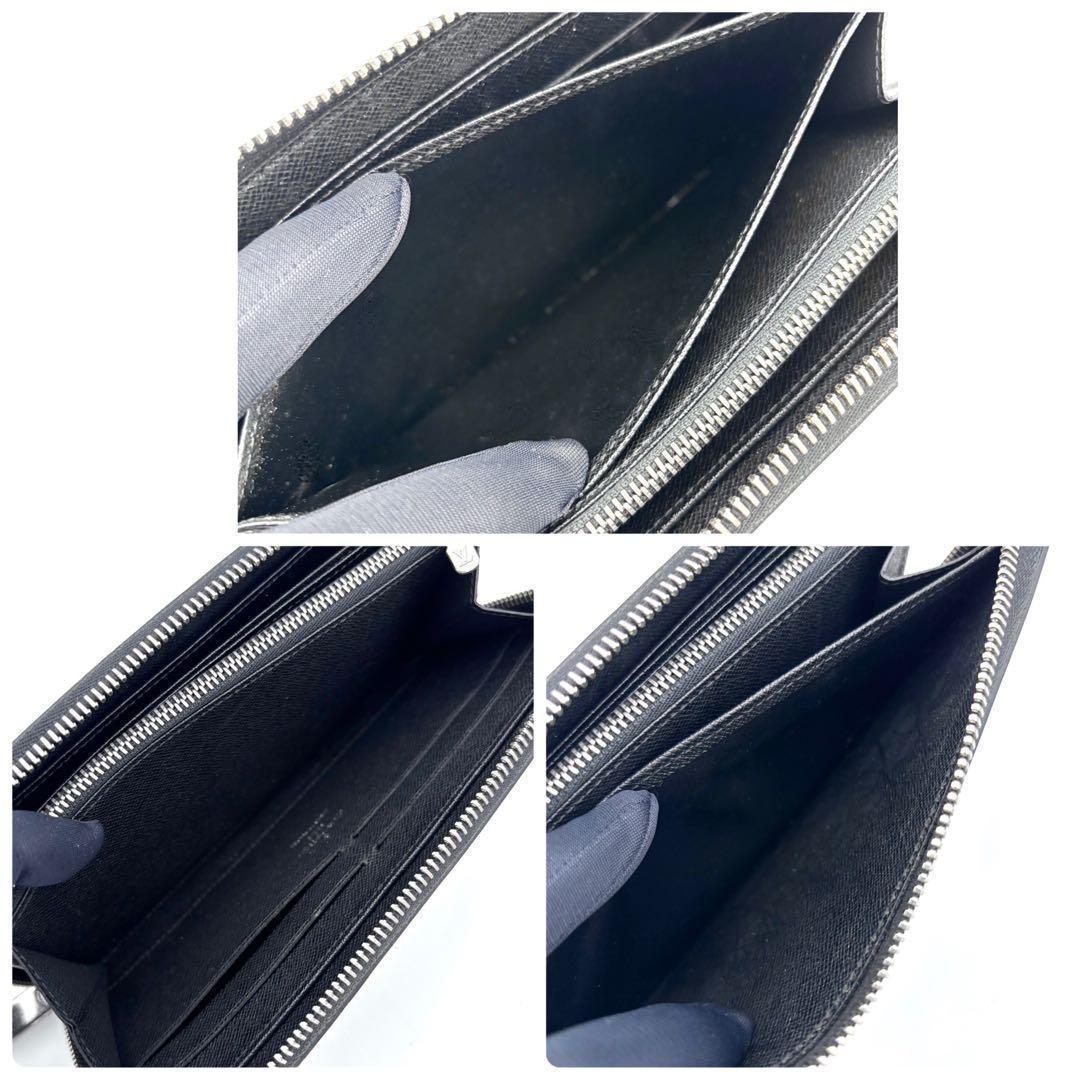 Louis Vuitton Epi Zippy Wallet Noir Black — view 4