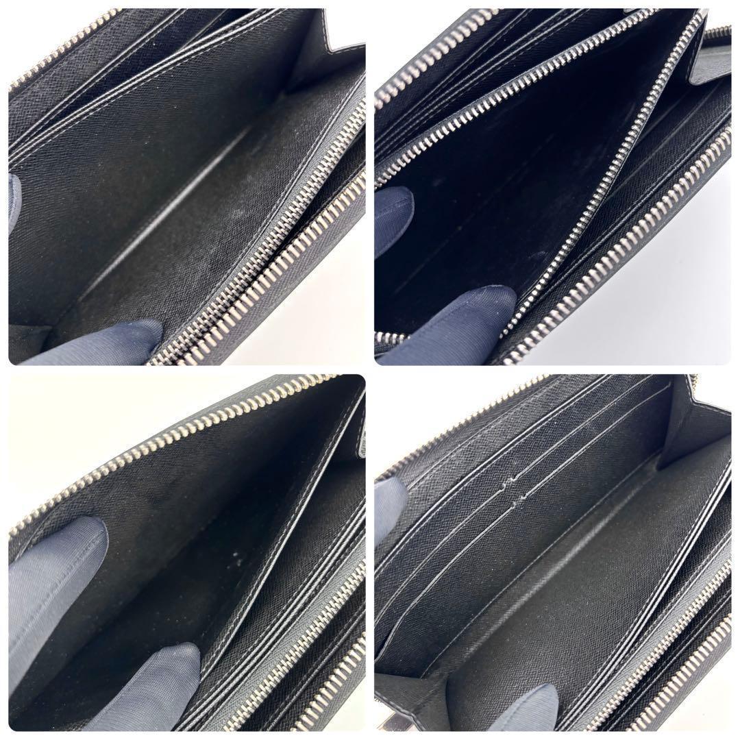 Louis Vuitton Epi Zippy Wallet Noir Black — view 5