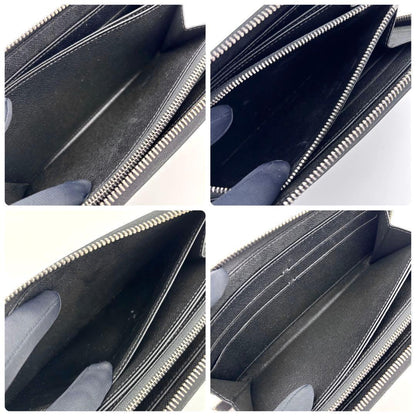 Louis Vuitton Epi Zippy Wallet Noir Black — view 5