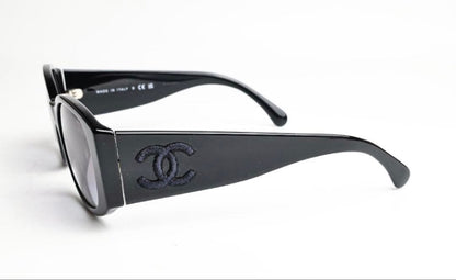 Chanel CC Logo Sunglasses Eyewear — view 2