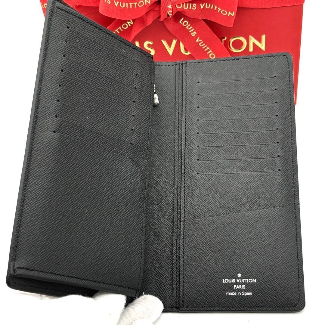 Louis Vuitton Epi Portefeuille Brazza Black Wallet — view 3