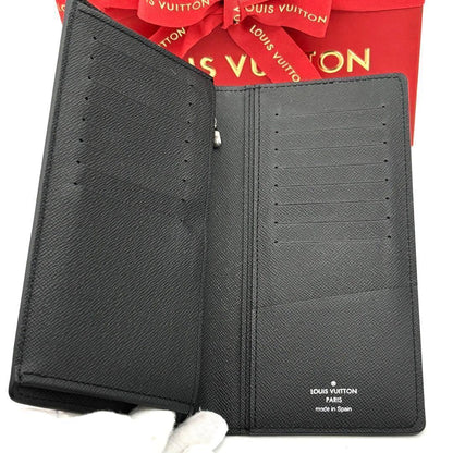 Louis Vuitton Epi Portefeuille Brazza Black Wallet — view 3