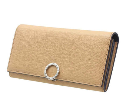 Bvlgari BB Logo Clip Leather Bifold Wallet — view 3