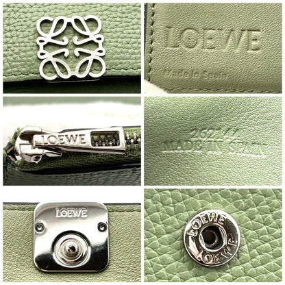Loewe Wallet Trifold Anagram Green — view 9