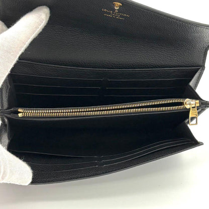 Louis Vuitton Portefeuille Sarah Monogram Empreinte Black Wallet — view 4