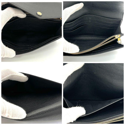 Louis Vuitton Portefeuille Sarah Monogram Empreinte Black Wallet — view 6