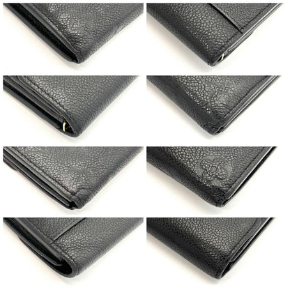 Louis Vuitton Portefeuille Sarah Monogram Empreinte Black Wallet — view 9