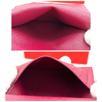 Louis Vuitton Portefeuille Lou Fuchsia Monogram Red Wallet — view 6