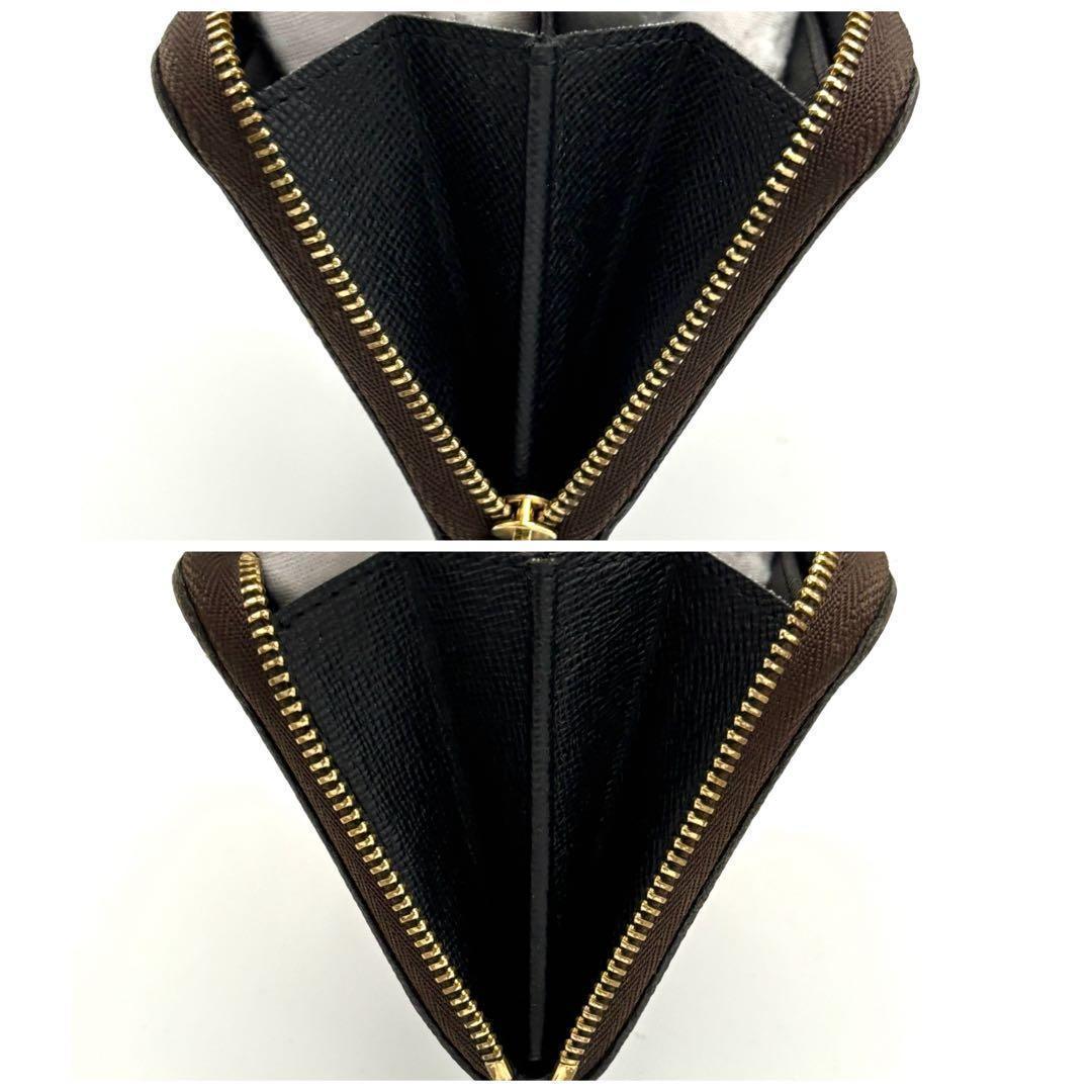 Louis Vuitton Wallet Zippy Coin Purse Monogram Giant Brown — view 7