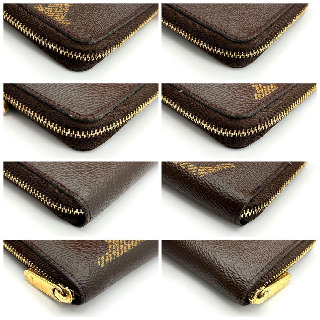 Louis Vuitton Wallet Zippy Coin Purse Monogram Giant Brown — view 8