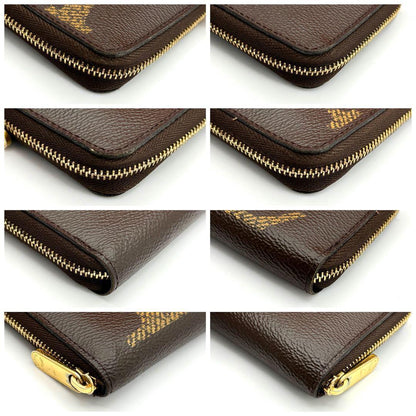 Louis Vuitton Wallet Zippy Coin Purse Monogram Giant Brown — view 8