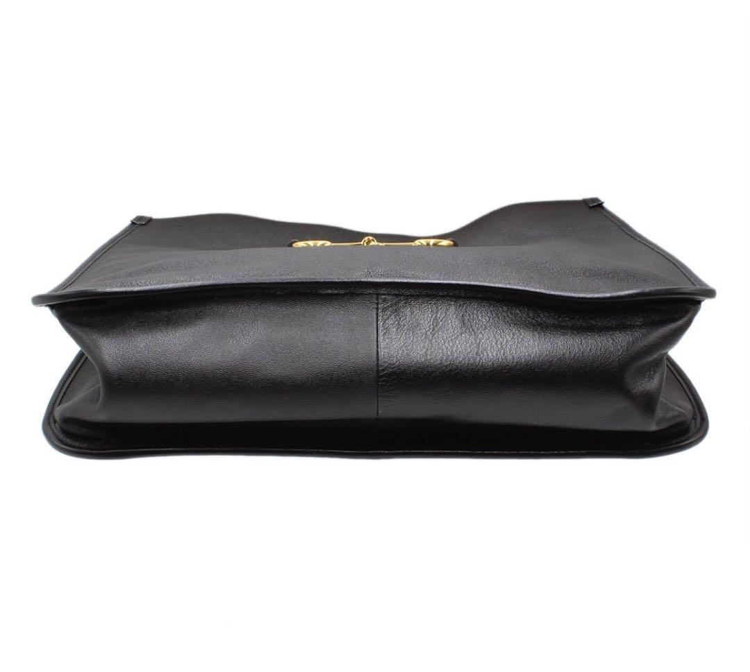 New Gucci Horsebit Leather Tote Bag