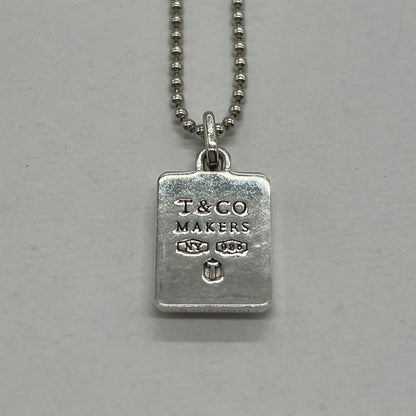 Tiffany & Co Makers Square Necklace — view 3