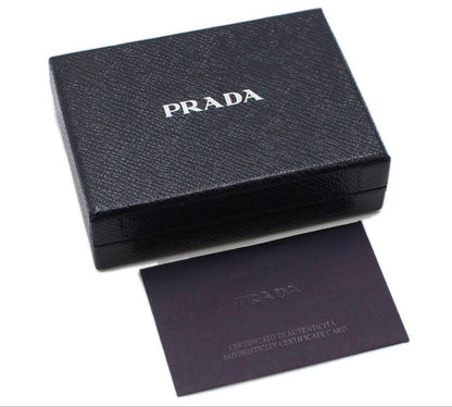 Prada Saffiano Leather Key Case Key Holder — view 8