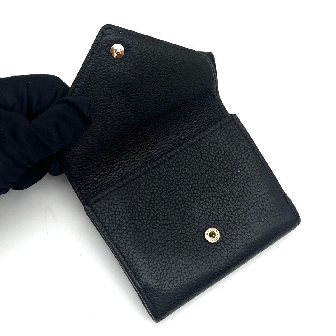Louis Vuitton Monogram Portefeuille Double Compact Black Wallet — view 4