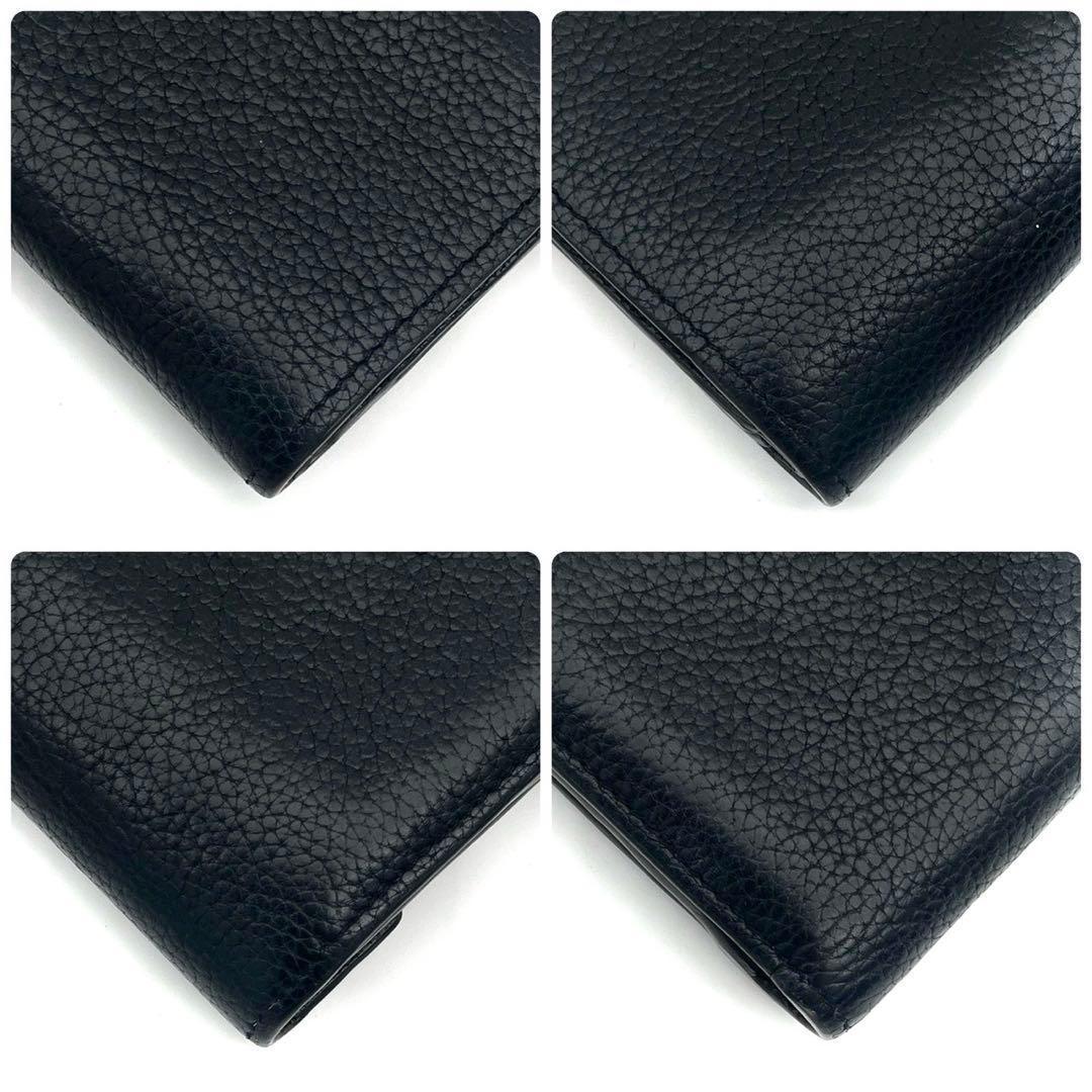 Louis Vuitton Monogram Portefeuille Double Compact Black Wallet — view 9