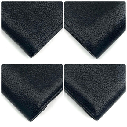Louis Vuitton Monogram Portefeuille Double Compact Black Wallet — view 9