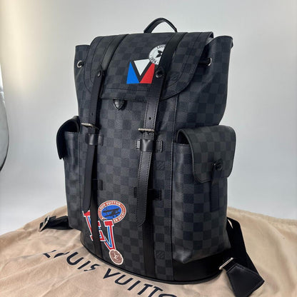 Louis Vuitton IC Damier Graphite Christopher PM Backpack — view 2