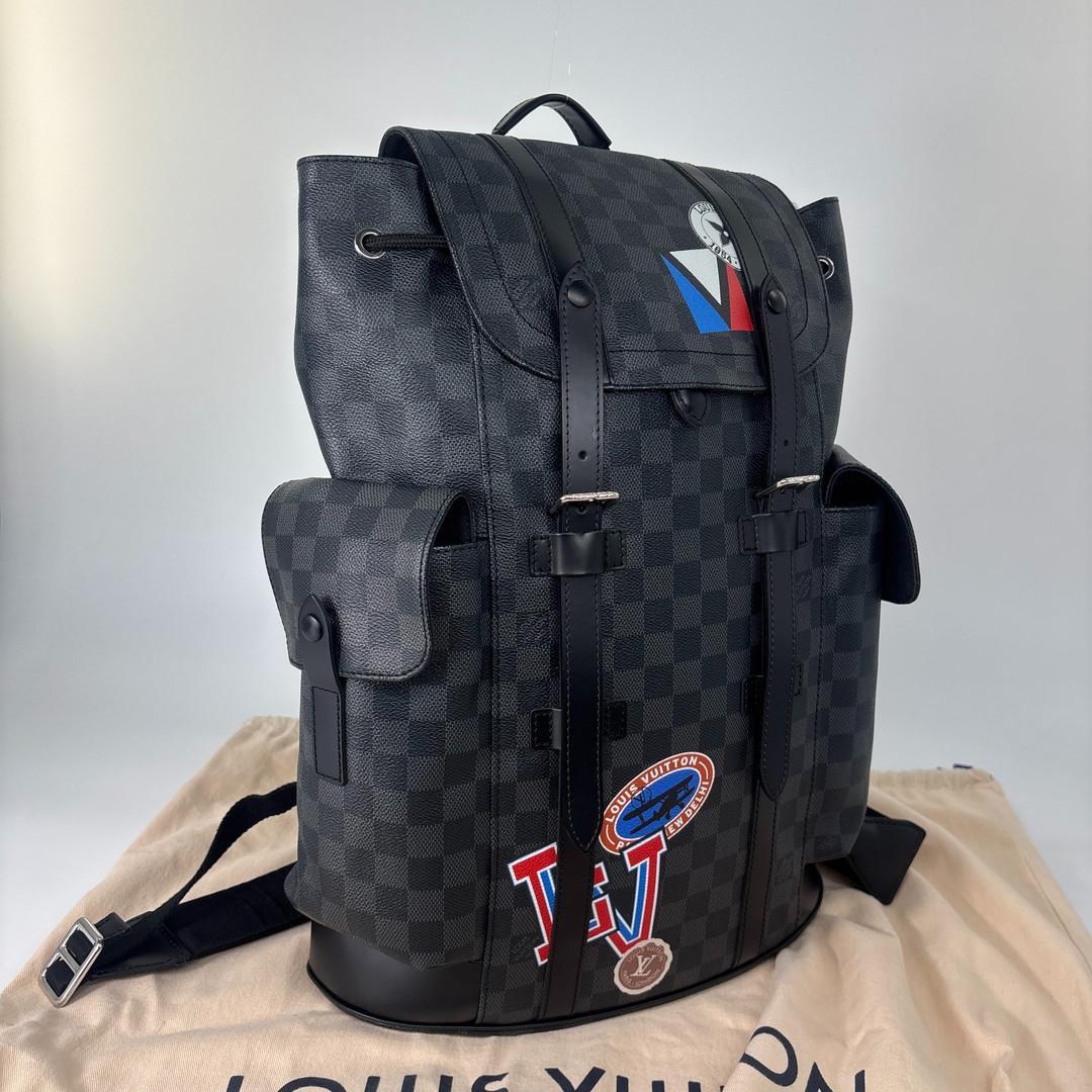 Louis Vuitton IC Damier Graphite Christopher PM Backpack — view 3