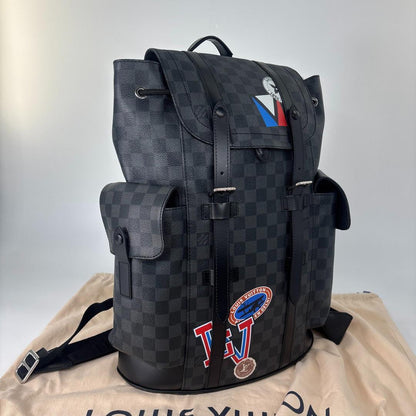 Louis Vuitton IC Damier Graphite Christopher PM Backpack — view 3