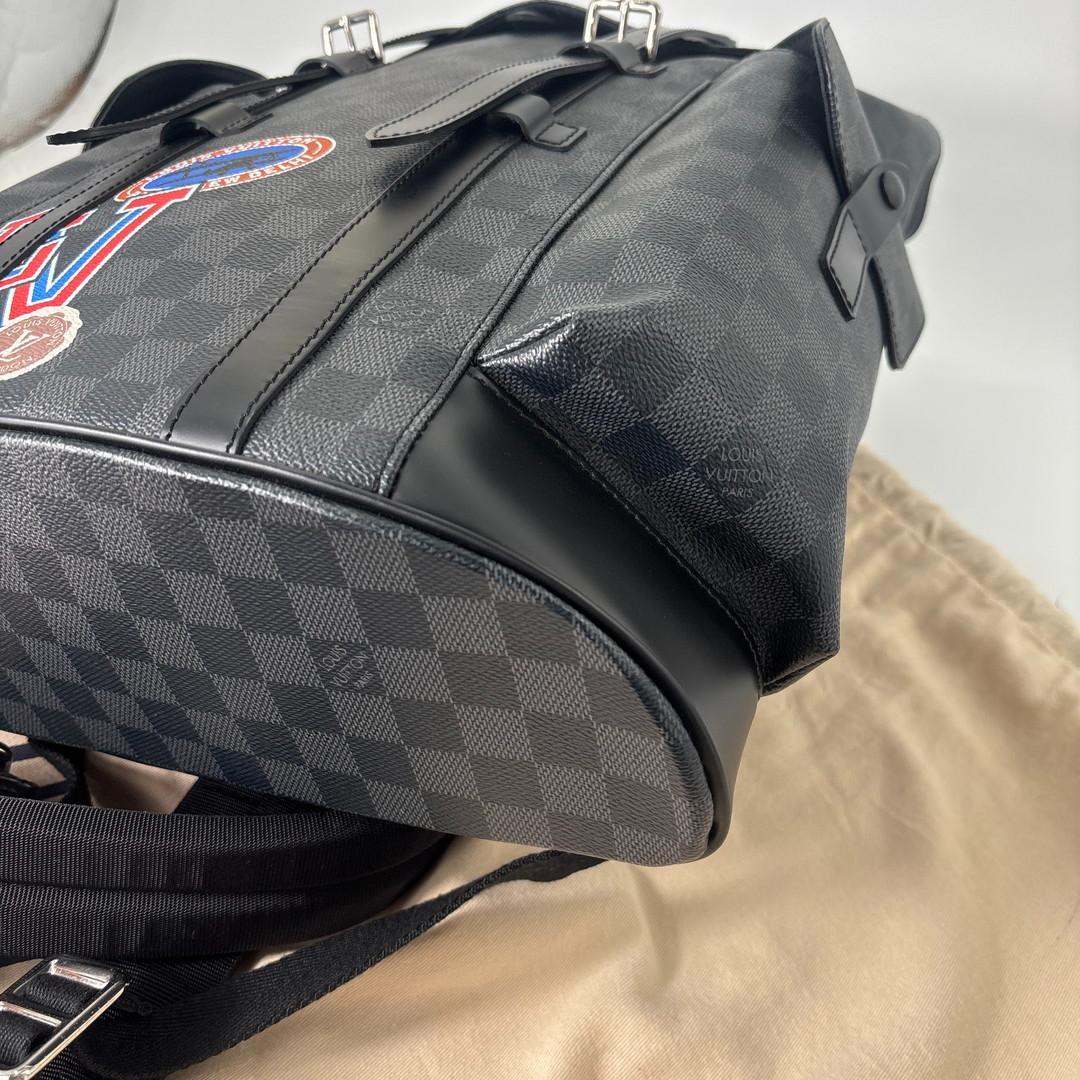 Louis Vuitton IC Damier Graphite Christopher PM Backpack — view 9