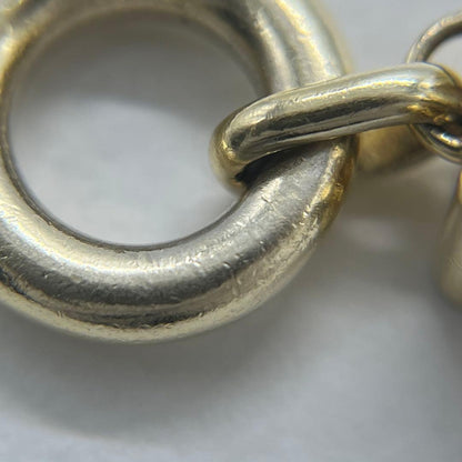 Loewe Anagram Pendant Necklace Gold Color — view 6